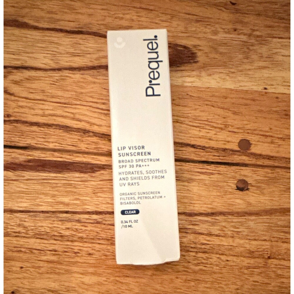 Prequel Lip Visor Broad Spectrum SPF 30 PA+++ Lip Balm Sunscreen 0.34 fl oz